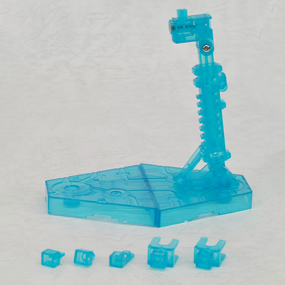 Bandai Spirits: 1/144 Blue (Clear) Action Base 2 Display Stand