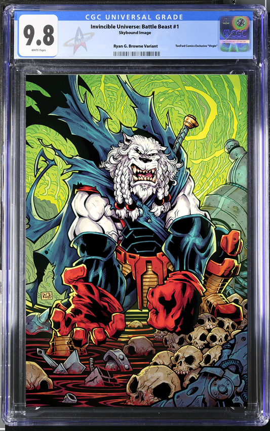 Invincible Universe: Battle Beast #1 Ryan G. Browne TenFwd Comics/Animocity Exclusive