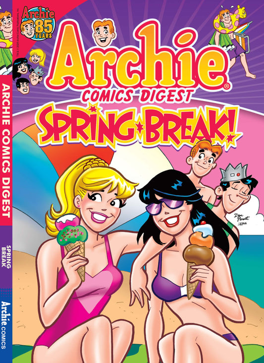 Archie - 26.02.20: World of Archie Jumbo Comics, The Archie Library, Archie, Jughead, Betty & Veronica Embark On A Spring Break Adventure, Dating Dilemmas, Picnic Pandemonium, Blooming Romance & More!