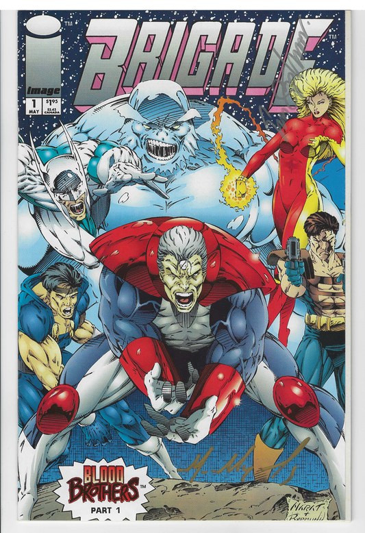 Brigade Vol. 2 #1A - Blood Brothers - Part 1 (Signed x2 + Sketch)