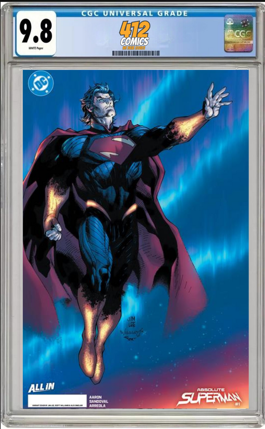 ABSOLUTE SUPERMAN #1 CVR C JIM LEE (CGC 9.8 PRESALE)