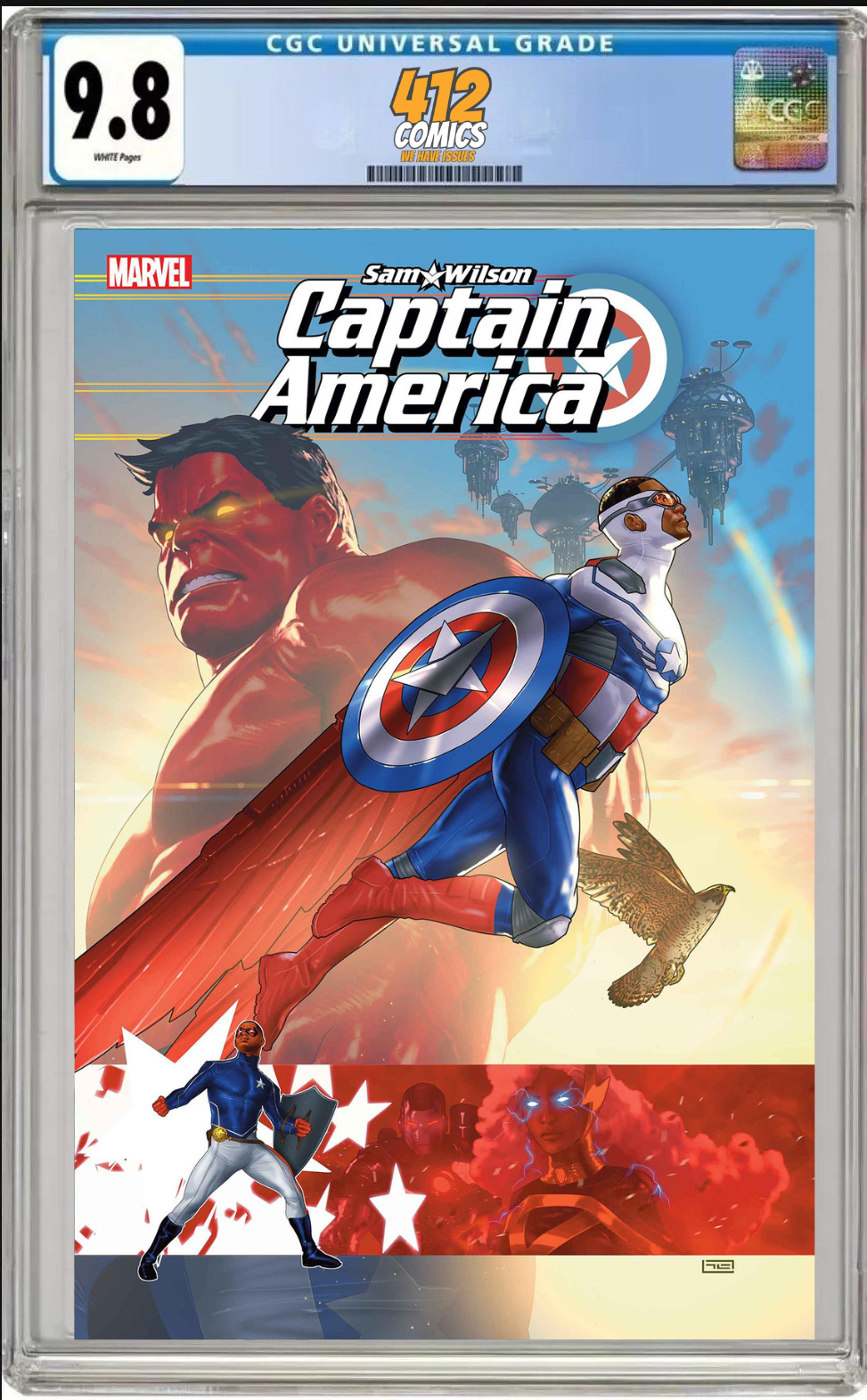 SAM WILSON, CAPTAIN AMERICA #1 (CGC 9.8 PRESALE)