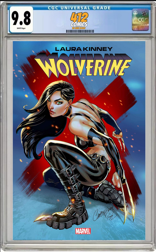 LAURA KINNEY: WOLVERINE #1 J. SCOTT CAMPBELL VAR (CGC 9.8 PRESALE)