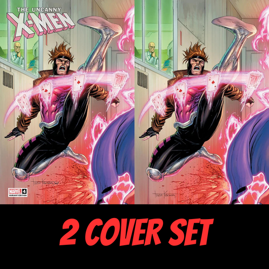 UNCANNY X-MEN #4 KIRKHAM CONNECT COVER EXCLUSIVE SET (PRESALE 10/16/24)