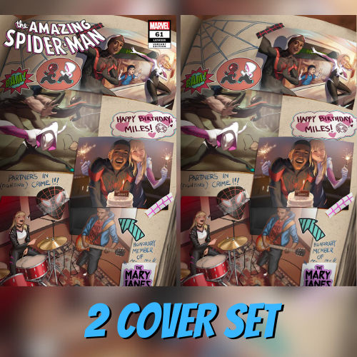 AMAZING SPIDER-MAN #61 EJIKURE EXCLUSIVE SET (PRESALE 11/13/2024)