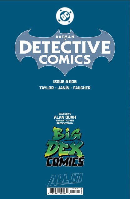 Batman Detective Comics #1105 ALAN QUAH Exclusive Virgin Variant