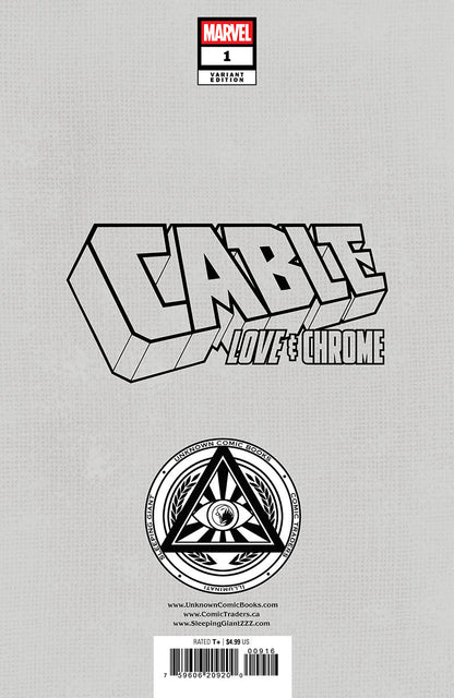 [2 PACK] Cable: Love & Chrome #1 Tyler Kirkham Connecting Cover Exclusive Var (01/01/2025)