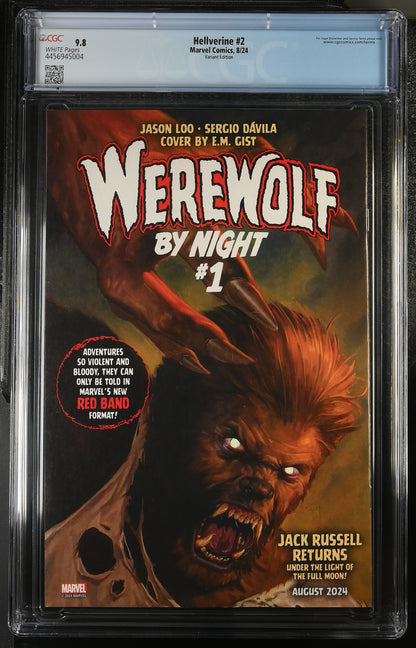 Hellverine #2  | Daniel Variant | CGC 9.8