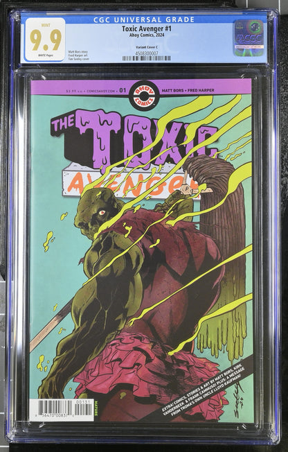 TOXIC AVENGER #1 CVR C 1:5 TIM SEELEY - CGC 9.9!