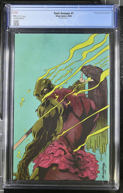 TOXIC AVENGER #1 CVR C 1:5 TIM SEELEY - CGC 9.9!