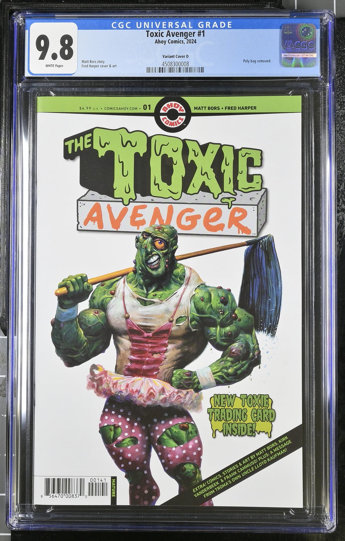 TOXIC AVENGER #1 CVR D VARIANT VAR - CGC 9.8