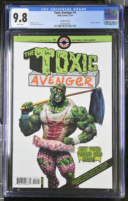 TOXIC AVENGER #1 CVR D VARIANT VAR - CGC 9.8
