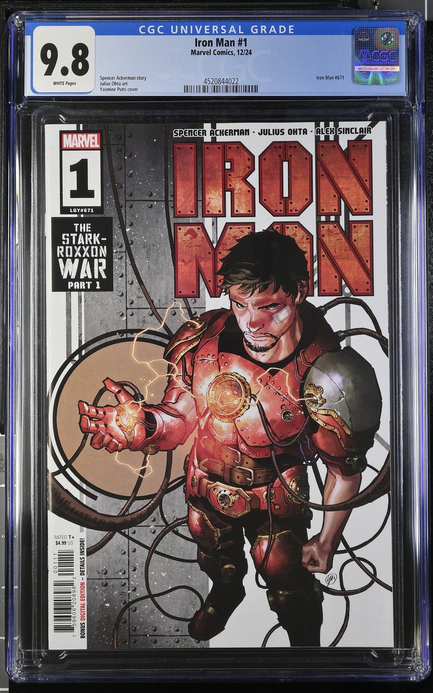 IRON MAN #1 (2024) - CGC 9.8