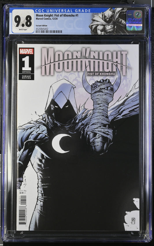 Moon Knight: Fist of Khonshu 1 - MK LABEL - CGC 9.8