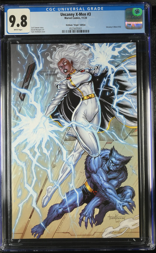 Uncanny X-Men 3 11/24 Marvel Comics Kirkham Virgin - CGC 9.8