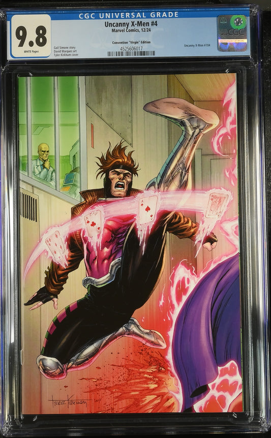 Uncanny X-Men #4 Marvel Comics Kirkham Virgin - CGC 9.8