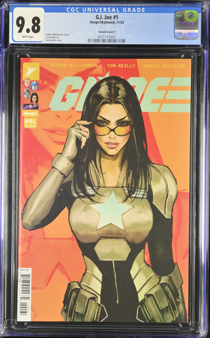 GI JOE #1 CVR F SOZOMAKIA VAR - CGC 9.8