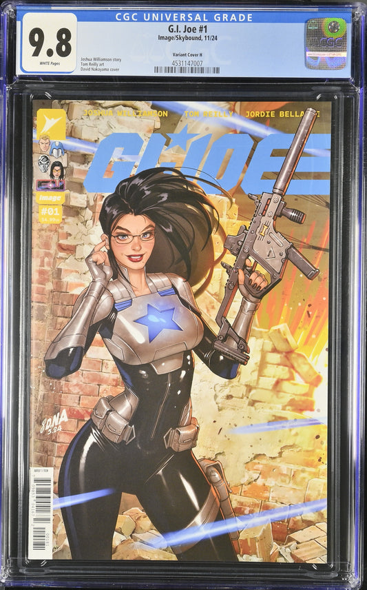 GI JOE #1 CVR H 1:10 DAVID NAKAYAMA - CGC 9.8