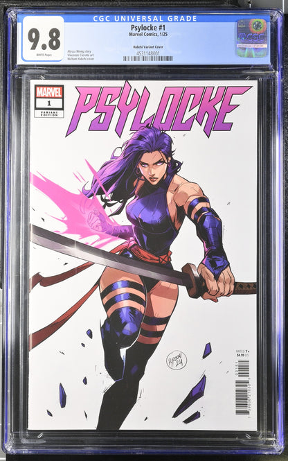 PSYLOCKE #1 HICHAM HABCHI VARIANT - CGC 9.8