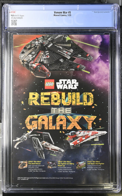Venom War #5 - CGC 9.8
