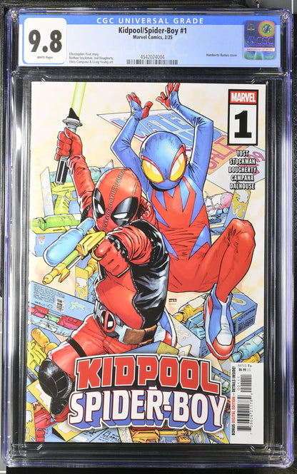 Kidpool/Spider-Boy #1  - CGC 9.8