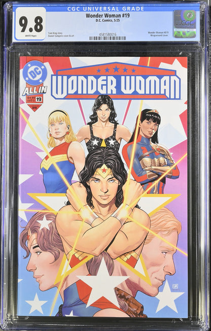 Wonder Woman #19 - CGC 9.8