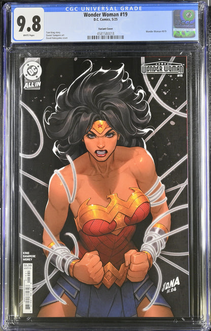 Wonder Woman #19 DNA Variant - CGC 9.8