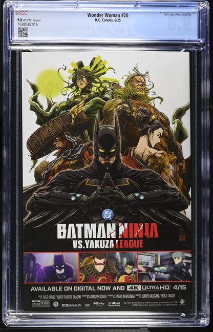Wonder Woman #20 Cover A - CGC 9.8