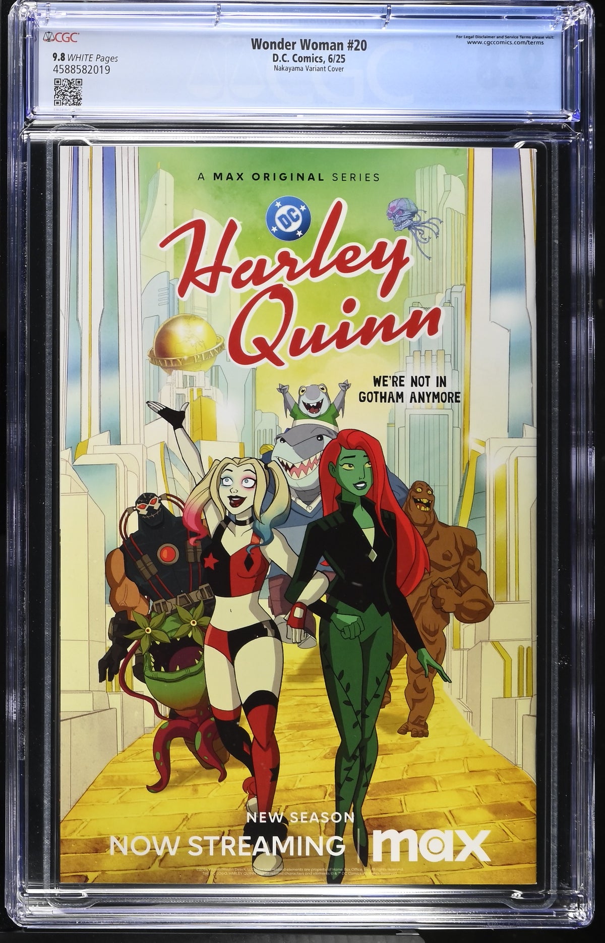 Wonder Woman #20 DNA Variant - CGC 9.8