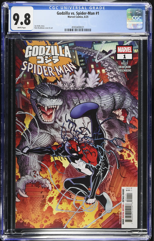 Godzilla vs. Spider-Man #1 CGC 9.8