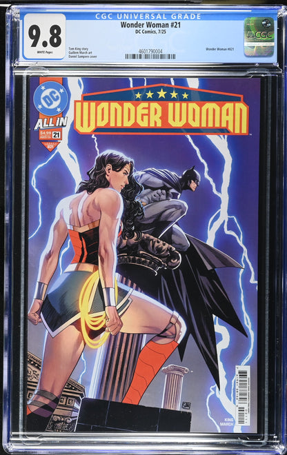 WONDER WOMAN #21  - CGC 9.8