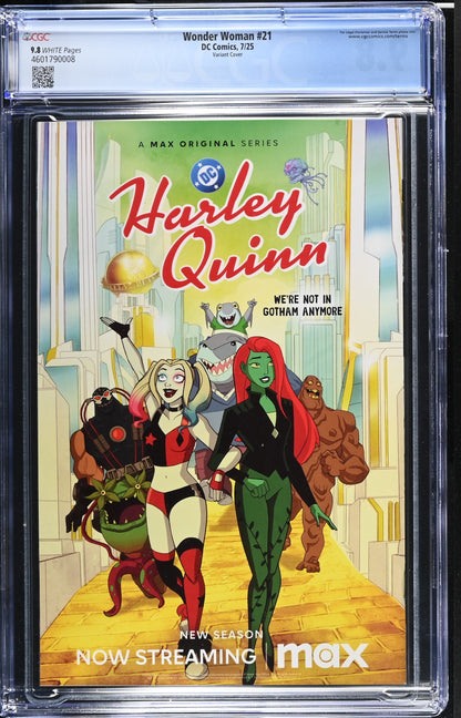 WONDER WOMAN #21 CVR C GUILLEM MARCH - CGC 9.8