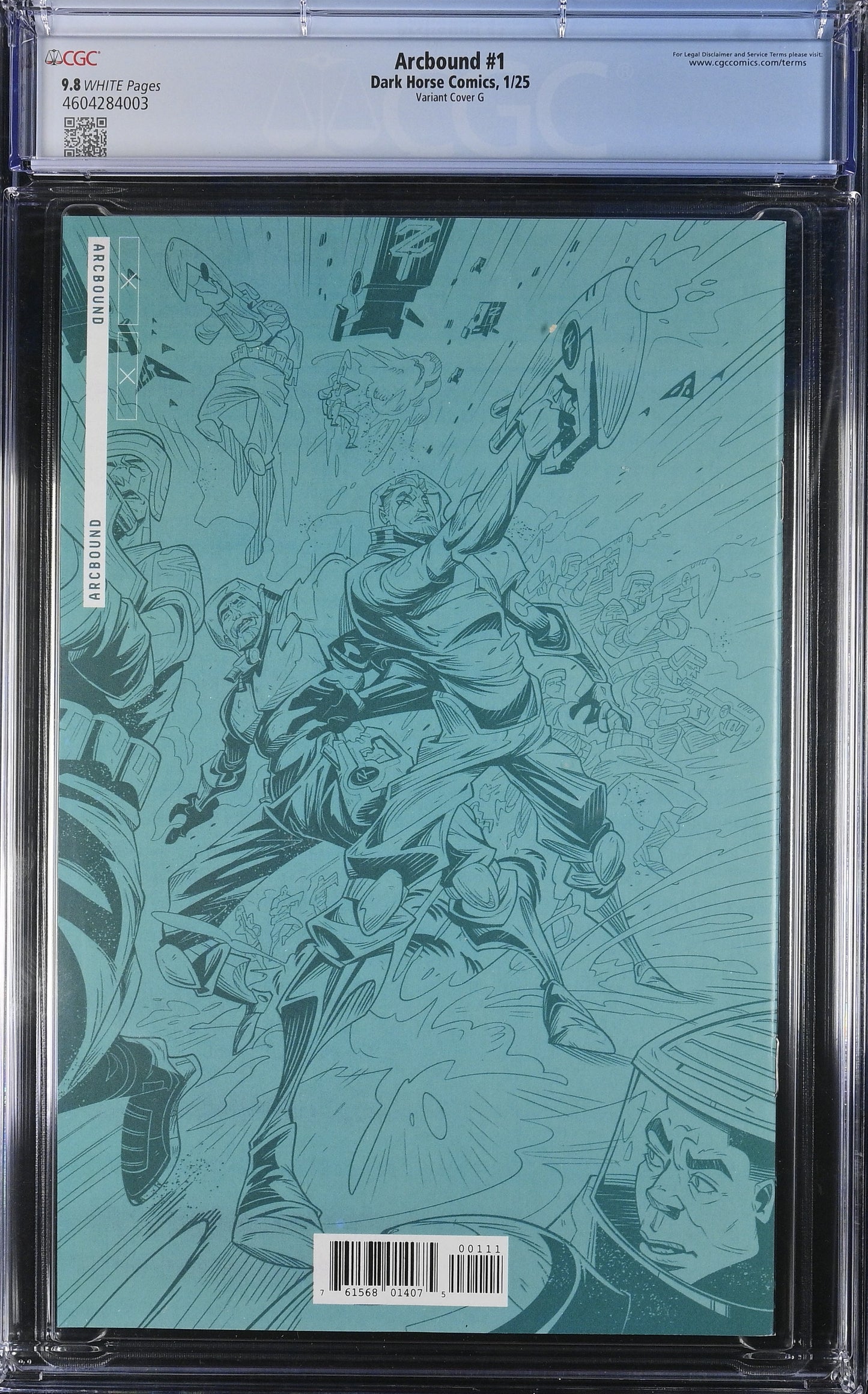 Arcbound #1 Bosslogic Arcbound Exclusive - CGC 9.8