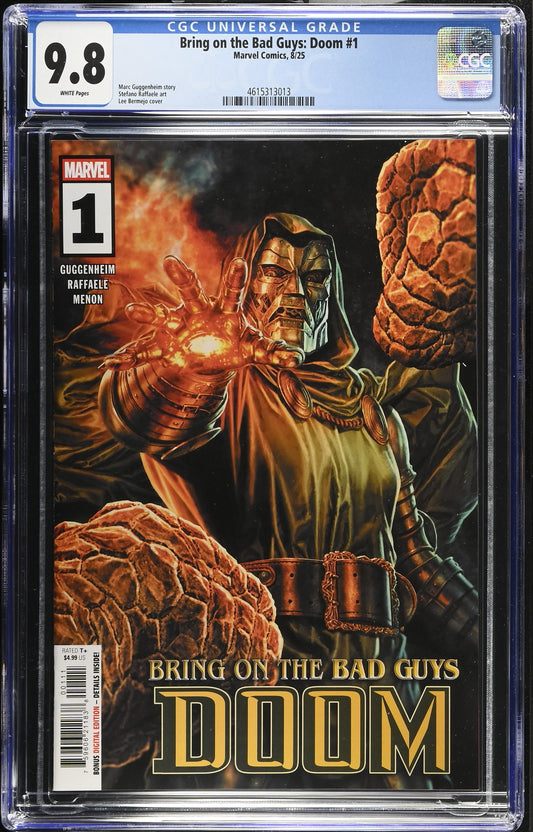 BRING ON THE BAD GUYS: DOOM #1 CGC 9.8