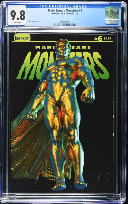 MARK SPEARS MONSTERS #6 CVR A CGC 9.8