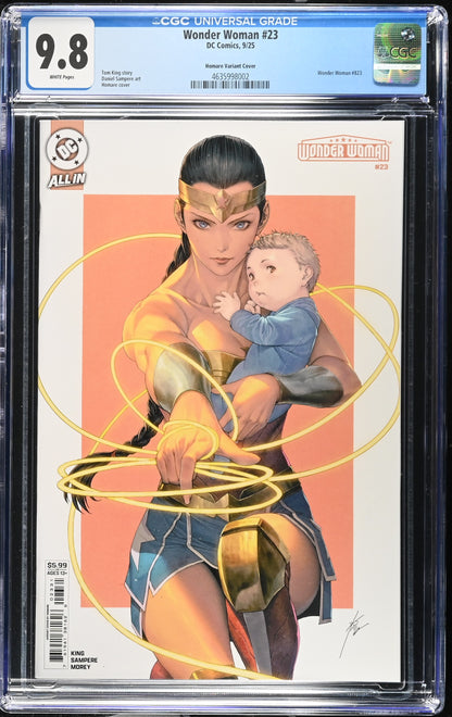 Wonder Woman #23 CVR C HOMARE - CGC 9.8