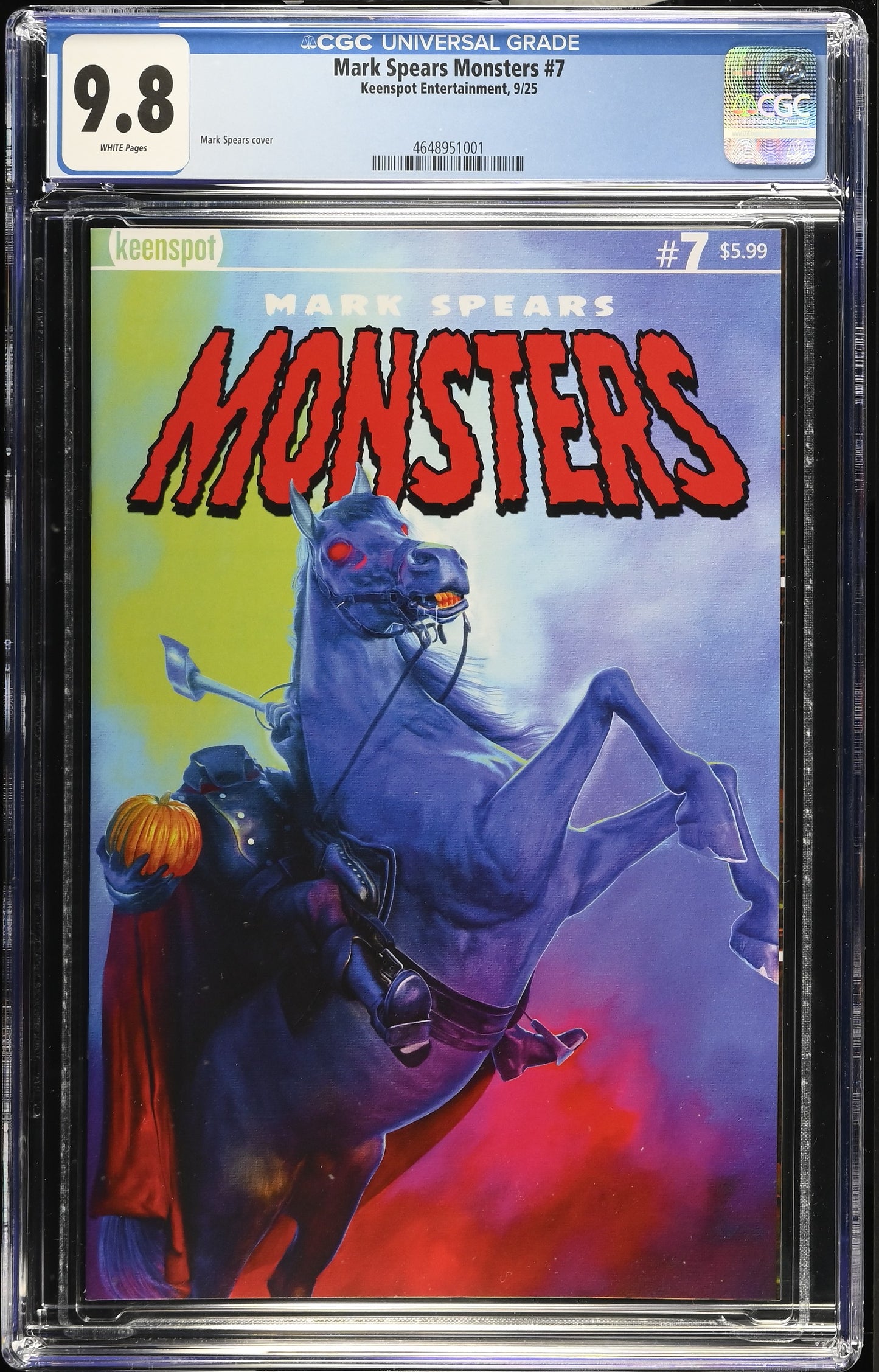 MARK SPEARS MONSTERS #7 CVR A CGC 9.8