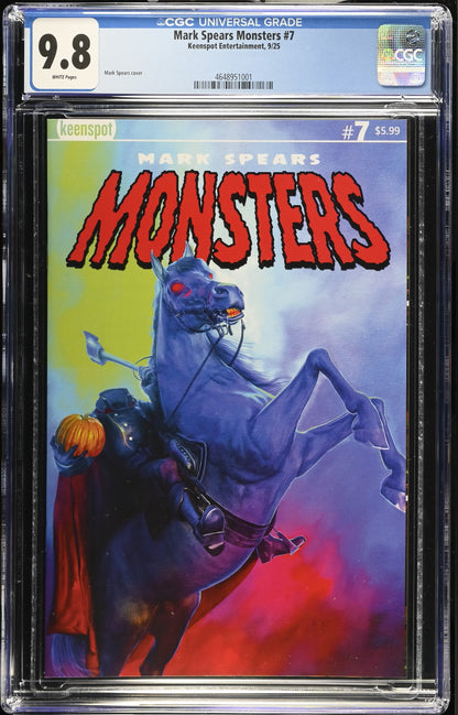 MARK SPEARS MONSTERS #7 CVR A - CGC 9.8