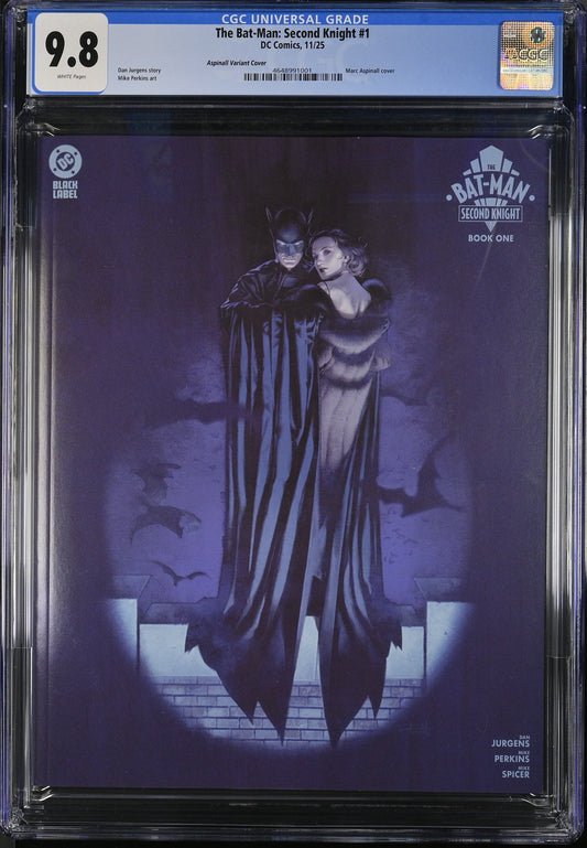 The Bat-Man: Second Knight #1 Aspinall Variant CGC 9.8