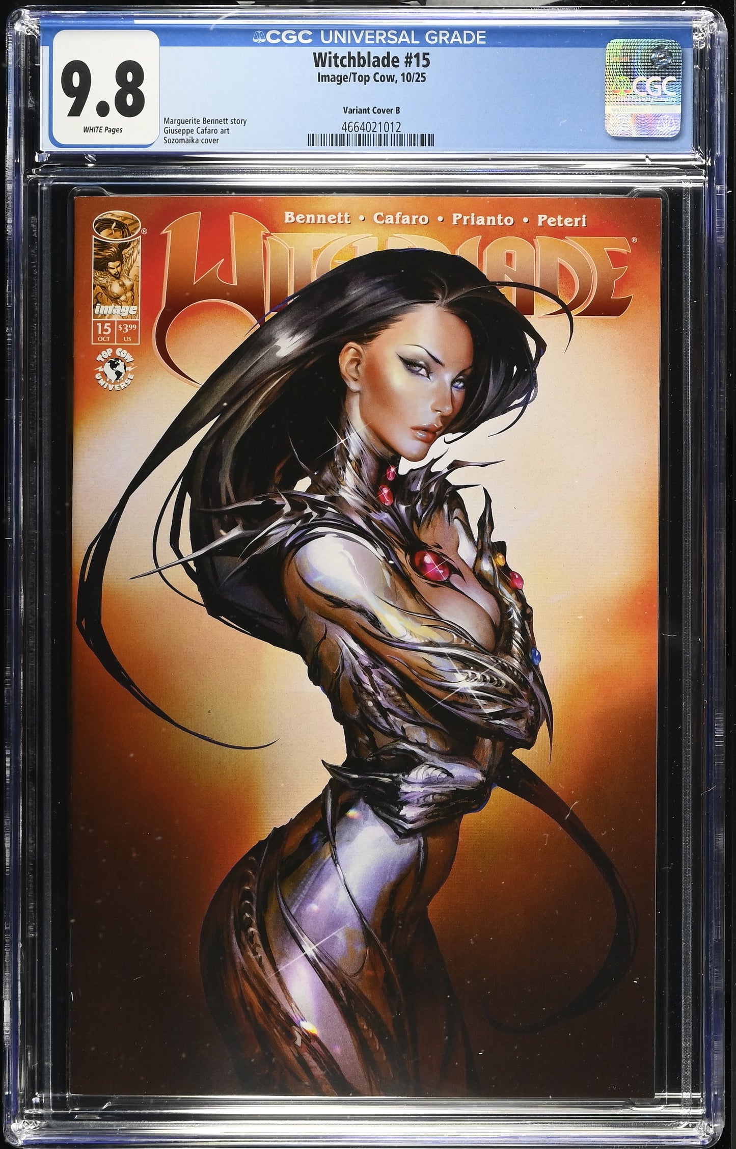 Witchblade #15 - Sozomaika Variant - CGC 9.8