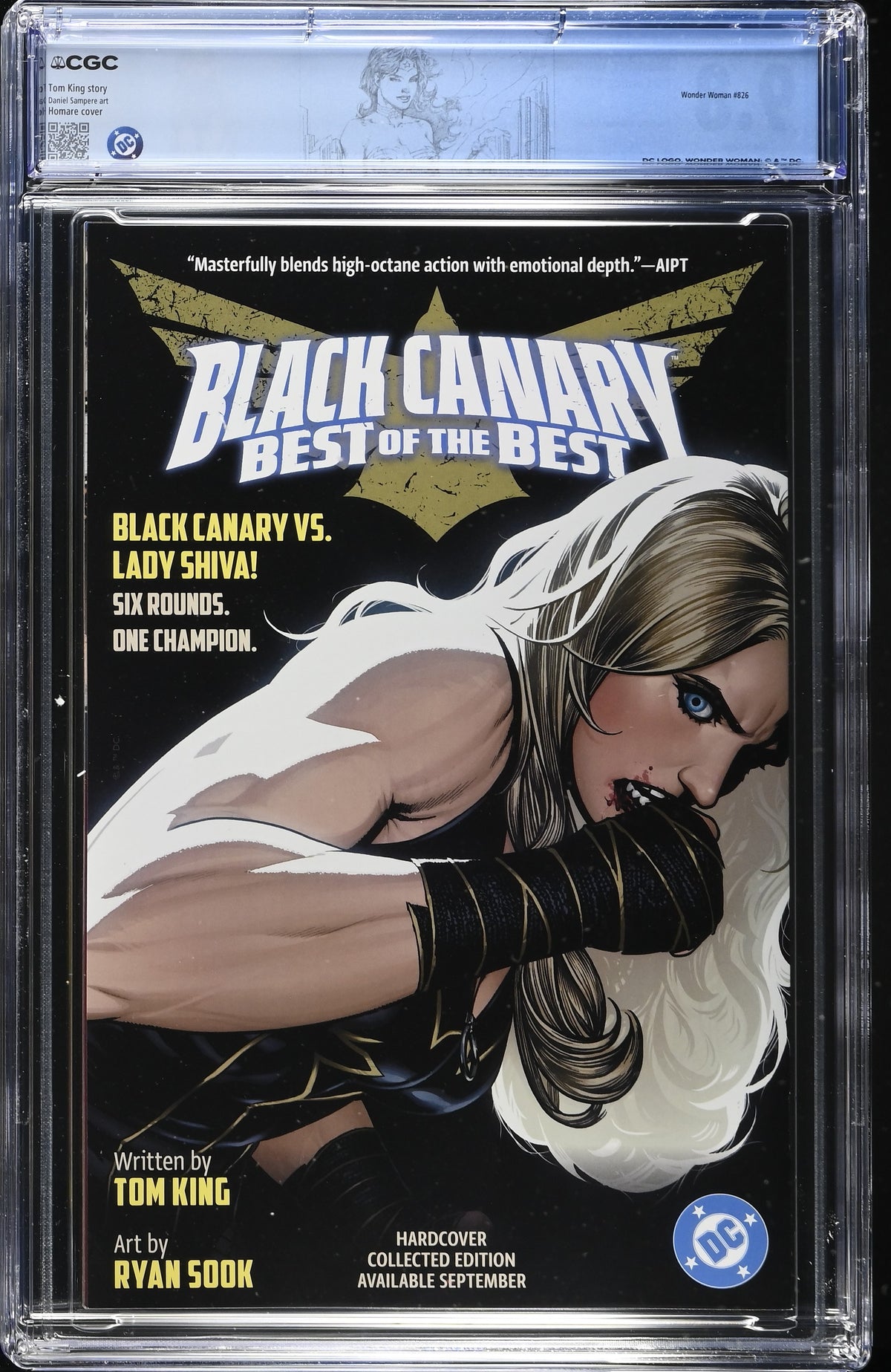 Wonder Woman #26 Homare Variant CGC 9.8 - Custom Label