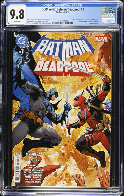 DC/Marvel: Batman/Deadpool #1  - CGC 9.8