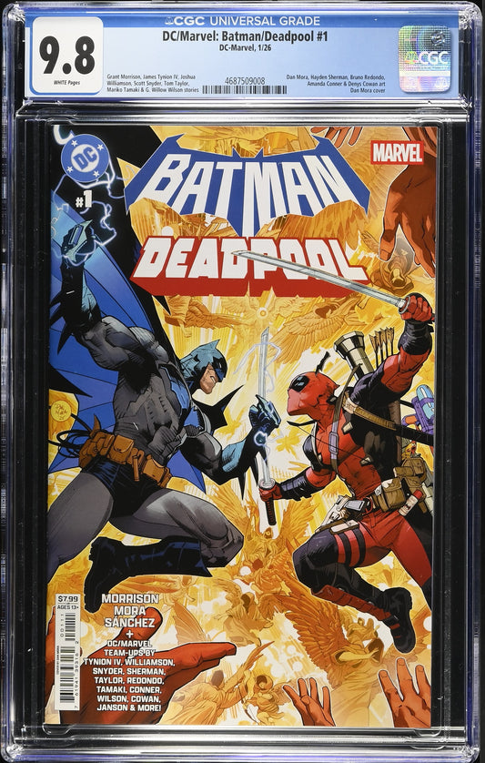 DC/Marvel: Batman/Deadpool #1  - CGC 9.8