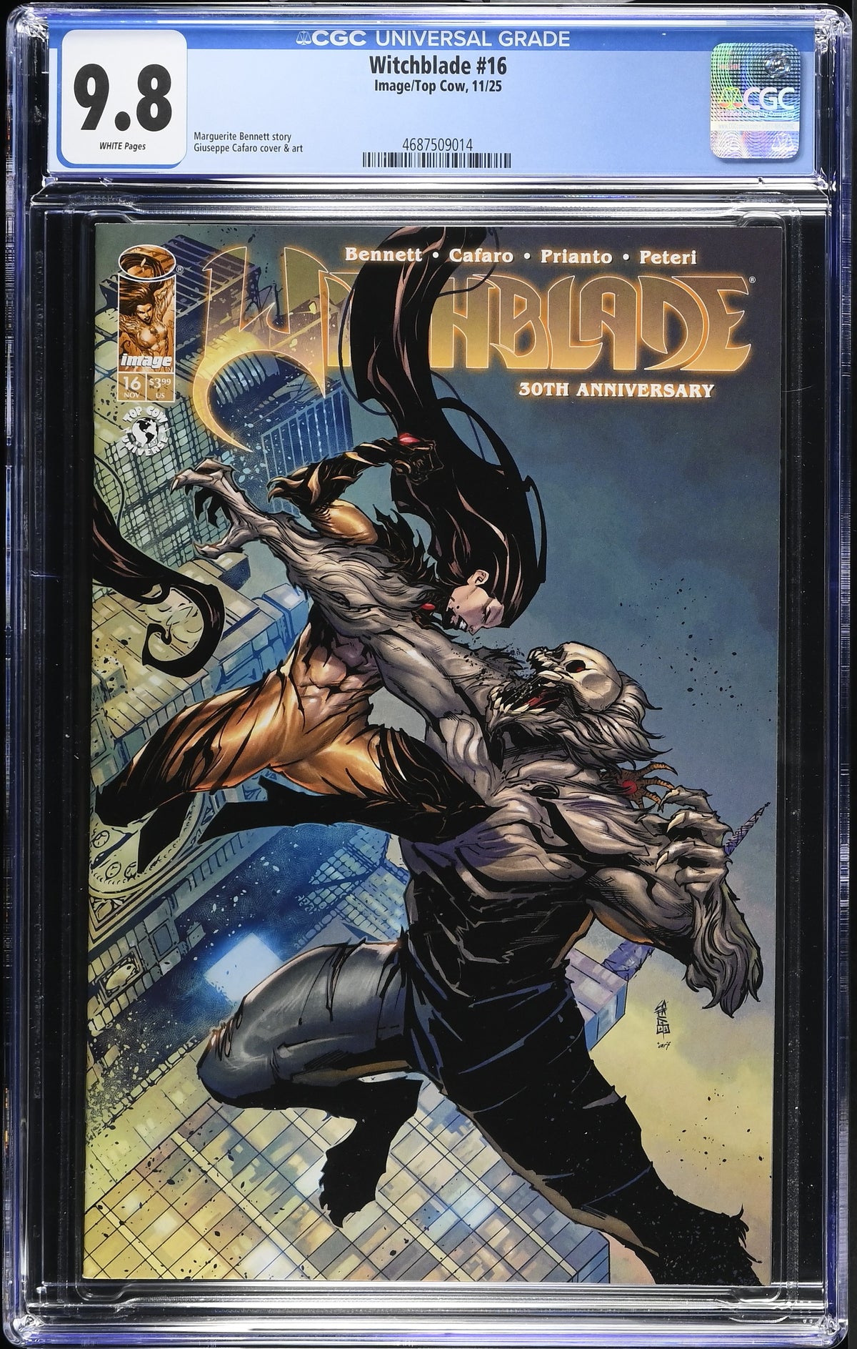 Witchblade #16 11/25 CGC 9.8