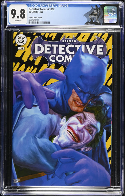 Detective Comics #1102 — Mark Spears Exclusive | CGC 9.8 | Custom Label