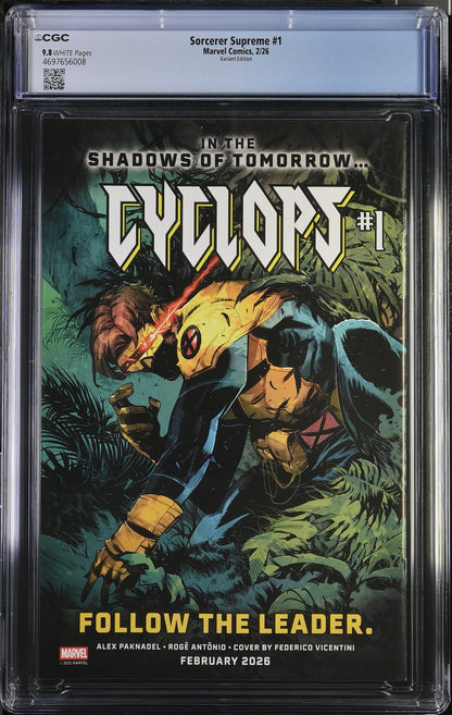 Sorcerer Supreme #1 Russell Dauterman CGC 9.8