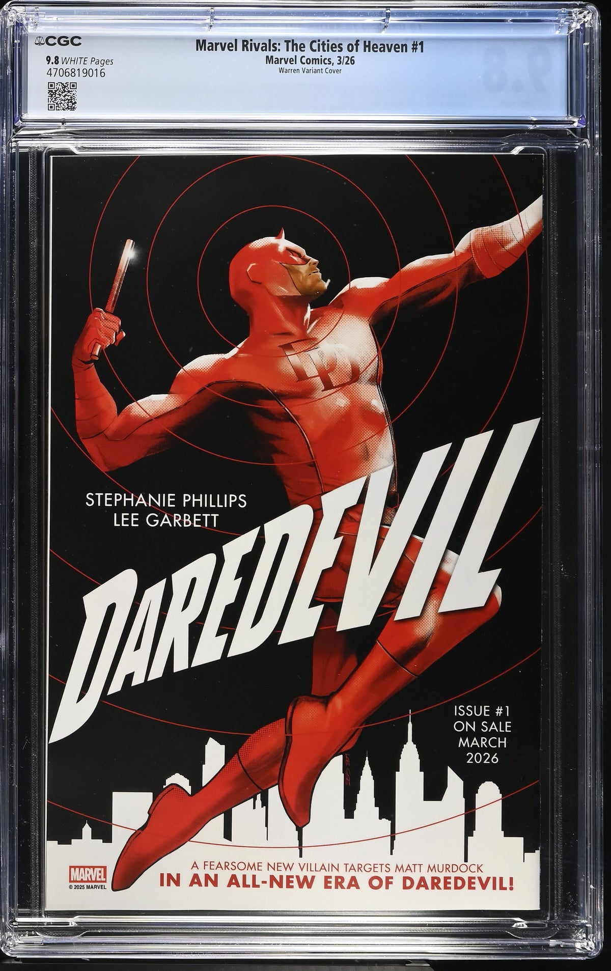 Marvel Rivals: The Cities of Heaven #1 Warren Variant CGC 9.8
