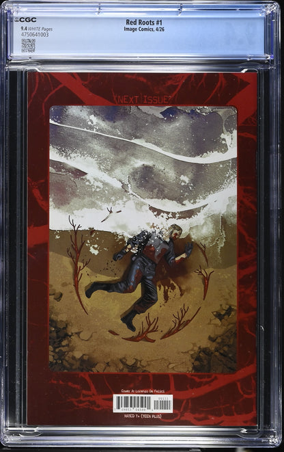 Red Roots #1 4/26 Image Comics CGC 9.4