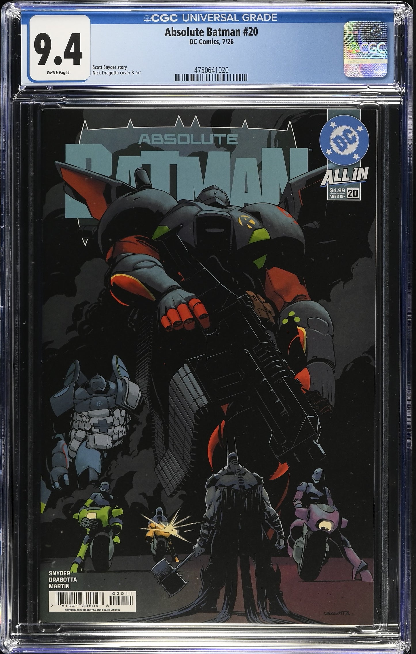 Absolute Batman #20 CGC 9.4