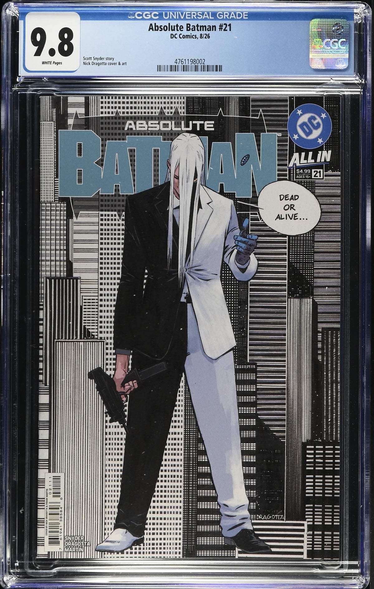 Absolute Batman #21 CGC 9.8